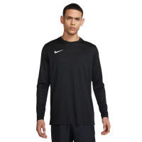 Nike Dry Park VII Long Sleeve Football Shirt Black