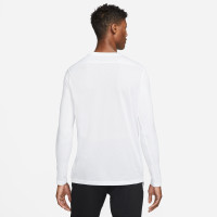 Nike Dry Park VII Long Sleeve Football Shirt White