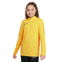 Nike Dri-FIT Academy 23 1/4-Zip Trainingstrui Kids Geel Goud Zwart