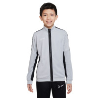 Nike Dri-Fit Academy 23 Full-Zip Tracksuit Kids Grey Black White