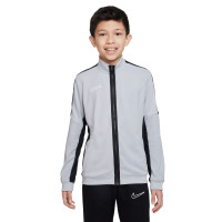 Nike Dri-FIT Academy 23 Full-Zip Training Jacket Kids Grey Black White