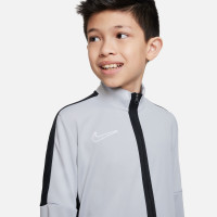 Nike Dri-Fit Academy 23 Full-Zip Tracksuit Kids Grey Black White