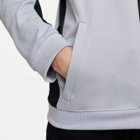Nike Dri-FIT Academy 23 Full-Zip Training Jacket Kids Grey Black White