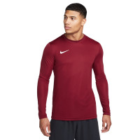 Nike DRY PARK VII Long Sleeve Football Shirt Burgundy