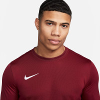 Nike DRY PARK VII Long Sleeve Football Shirt Burgundy