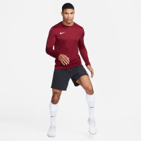 Nike DRY PARK VII Long Sleeve Football Shirt Burgundy