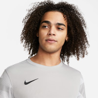 Nike Park IV Voetbalshirt Keepers Lange Mouwen Grijs Zwart