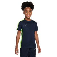 Nike Academy 23 Dri-FIT Trainingsset Kids Donkerblauw Geel Wit