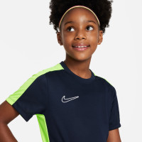 Nike Academy 23 Dri-FIT Trainingsset Kids Donkerblauw Geel Wit
