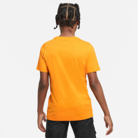 Nike Nederland WK 2022 Logo T-Shirt Kids Oranje