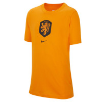 Nike Netherlands World Cup 2022 Logo T-Shirt Kids Orange