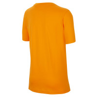 Nike Netherlands World Cup 2022 Logo T-Shirt Kids Orange