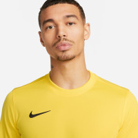 Nike DRY PARK VII Long Sleeve Football Shirt Yellow Black