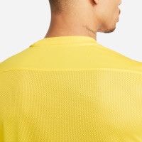 Nike DRY PARK VII Long Sleeve Football Shirt Yellow Black