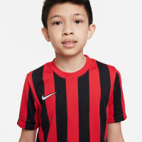 Nike Striped Division IV Voetbalshirt Kids Rood
