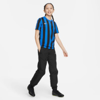 Nike Striped Division IV Voetbalshirt Kids Blauw Zwart