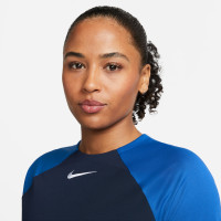 Nike Trainingsshirt Academy Pro Dames Donkerblauw Blauw