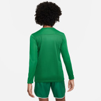 Nike Dry Park VII Kids Long Sleeve Football Shirt Green