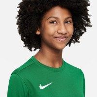 Nike Dry Park VII Kids Long Sleeve Football Shirt Green