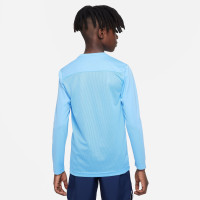 Nike Dry Park VII Long Sleeve Football Shirt Kids Light Blue