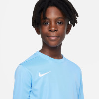 Nike Dry Park VII Long Sleeve Football Shirt Kids Light Blue