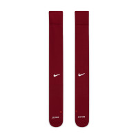 Nike Classic II Cushion OTC Voetbalsokken Bordeauxrood