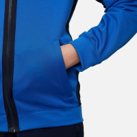 Nike Dri-FIT Academy 23 Full-Zip Trainingsjack Kids Blauw Donkerblauw Wit