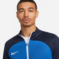 Nike Dri-FIT Academy Pro Full-Zip Trainingsjack Blauw Donkerblauw