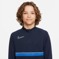 Nike Academy 21 Dri-Fit Trainingstrui Kids Donkerblauw Blauw