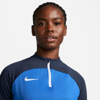 Nike Trainingstrui Academy Pro Dames Blauw Donkerblauw