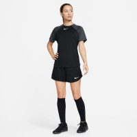 Nike Trainingsshirt Academy Pro Dames Zwart Grijs