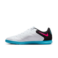 Nike Tiempo Legend 9 Club Indoor Football Boots (IN) White Black Blue Pink