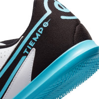 Nike Tiempo Legend 9 Club Indoor Football Boots (IN) White Black Blue Pink