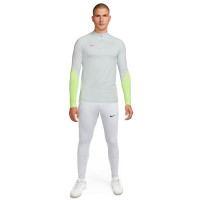 Nike Strike 23 Dri-Fit Tracksuit 1/4-Zip Grey Yellow Pink