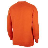 Nike Netherlands Club Crew Sweater 2022-2024 Orange Black