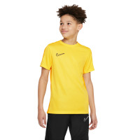 Nike Dri-Fit Academy 23 Training Shirt Kids Yellow Gold Black