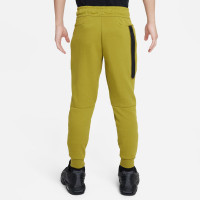 Nike Tech Fleece Sweatpants Sportswear Kids Light Olive Green Black