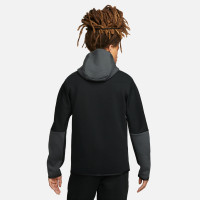 Nike Tech Fleece Trainingspak Zwart Donkergrijs Geel