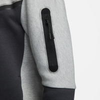 Nike Tech Fleece Vest Grijs Donkergrijs Geel