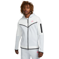 Nike Tech Fleece Tracksuit White Pink Black