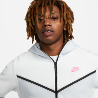 Nike Tech Fleece Tracksuit White Pink Black