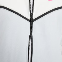 Nike Tech Fleece Tracksuit White Pink Black