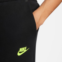 Nike Tech Fleece Trainingspak Zwart Donkergrijs Geel