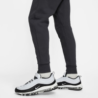 Nike Tech Fleece Jogger Donkergrijs Geel