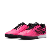 Nike Lunar Gato II Zaalvoetbalschoenen Roze Wit Zwart