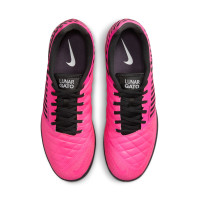 Nike Lunar Gato II Zaalvoetbalschoenen Roze Wit Zwart