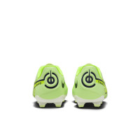 Nike Tiempo Legend 9 Academy Grass/ Artificial Grass Football Shoes (MG) Kids Yellow White
