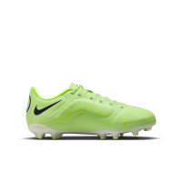 Nike Tiempo Legend 9 Academy Gras / Kunstgras Voetbalschoenen (MG) Kids Geel Wit