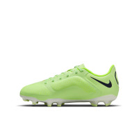 Nike Tiempo Legend 9 Academy Gras / Kunstgras Voetbalschoenen (MG) Kids Geel Wit