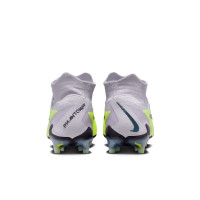 Nike Phantom GX Elite Dynamic Fit Gras Voetbalschoenen (FG) Wit Felgeel Zwart